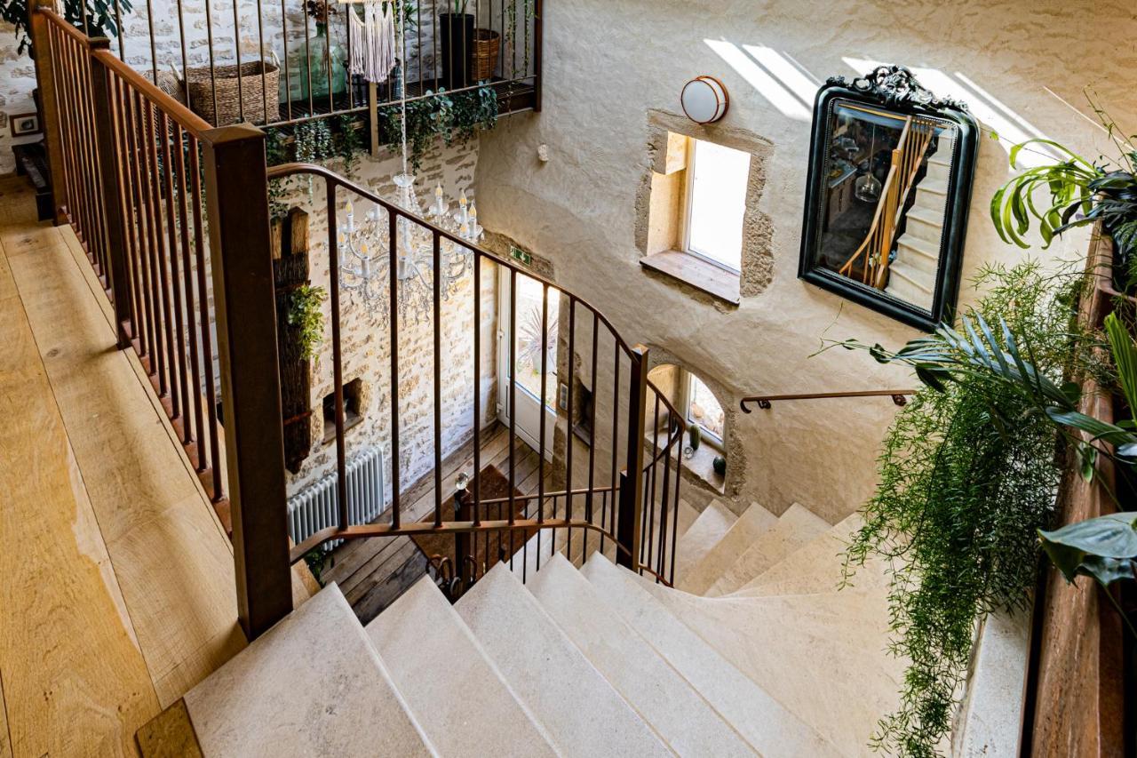 Le Domaine Des Carriers Bed & Breakfast Chevroches Exterior foto