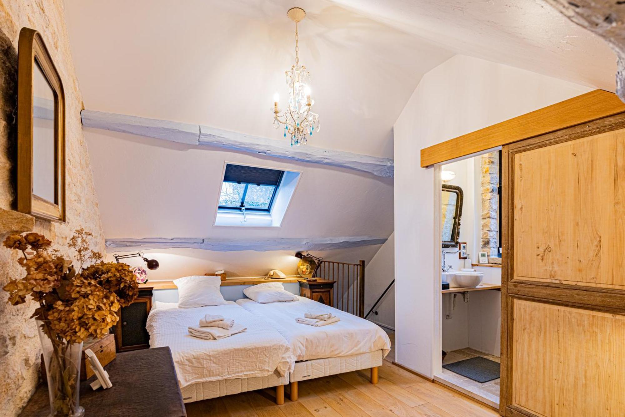 Le Domaine Des Carriers Bed & Breakfast Chevroches Cameră foto